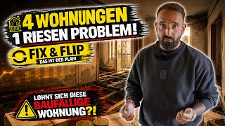 Fix & Flip Jackpot? Wir besichtigen 4 Wohnungen auf einen Schlag!