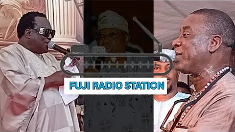 WASIU AYINDE LUNCH FUJI RADIO STATION CREDIT SAHEED OSUPA AND OTHERS