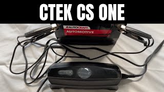 CTek CS One Battery Charger Unboxing and review
