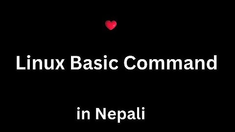 Basic Linux Command | Nepali| pwd, ls, cd, cd ..,clear