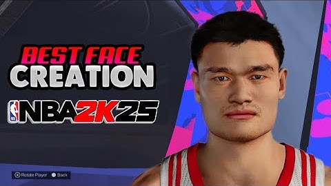 *BEST* YAO MING NBA 2K25 FACE CREATION! HOW TO MAKE MING YAO on NBA 2K25!