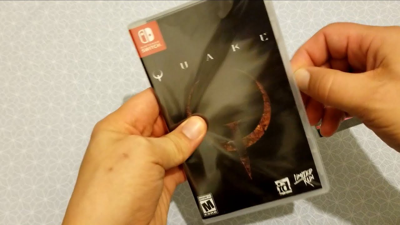 UNBOXING QUAKE SWITCH (LIMITED RUN)