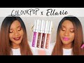 COLOURPOP x ELLARIE LIP SWATCHES : YOSHI, HENNYWAYS, SESSY &amp; NETTA #Nuellasource