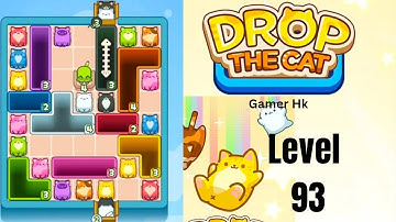 Drop The Cat Level 93 Walkthrough Solution 
