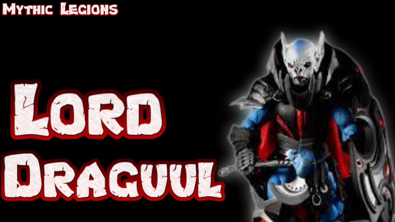 LORD DRAGUUL - Mythic Legions - by FOUR HORSEMEN STUDIOS Action Figure Unnoficial Review