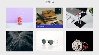 How To Make a Complete Website From Scratch Using HTML CSS and JS 2020 (Part 4: Works section)