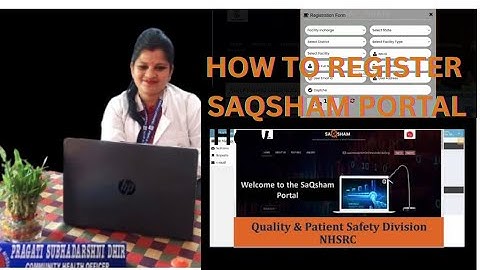 How to Register on #SaQsham #Portal #nqas @PragatiAjaya