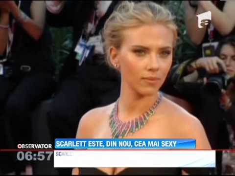 Video: Cea mai sexy femeie - Scarlett Johansson