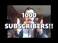 1000 SUBSCRIBERS!! | Thank you so much!