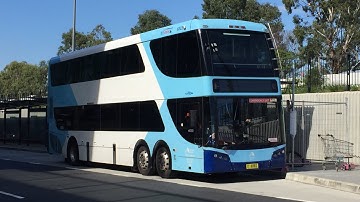 [Sydney Buses] Bustech CDI Double Decker Bus Lower Deck View