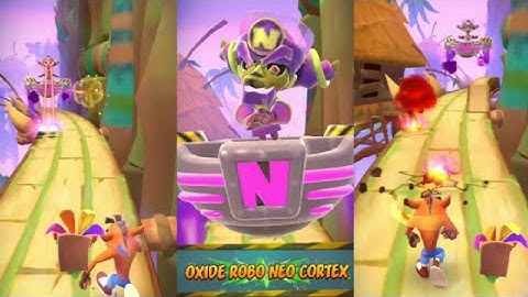 Crash Bandicoot :On the Run! OXIDE ROBO NEO CORTEX @ Daily new funs