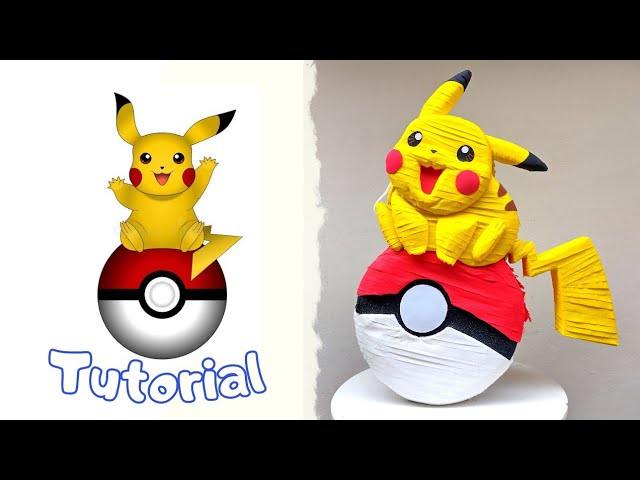 DIY: Pikachu Pinata Pokemon 