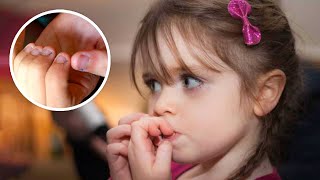 If your children bite their nails, this video is for you.