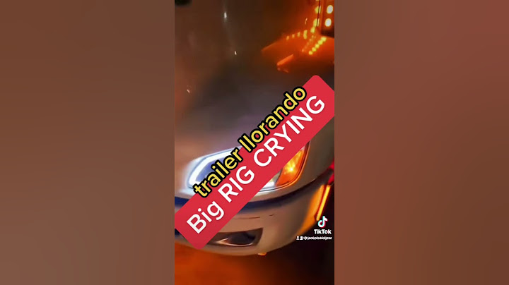 A BIG RIG CRYING #un trailer solloza de tristeza#foryou #fyp #viral #foryou #comedia