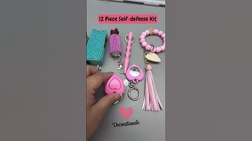 Empower Your Safety: Self-Defense Keychain Set with Taser & Pepper Spray for Women