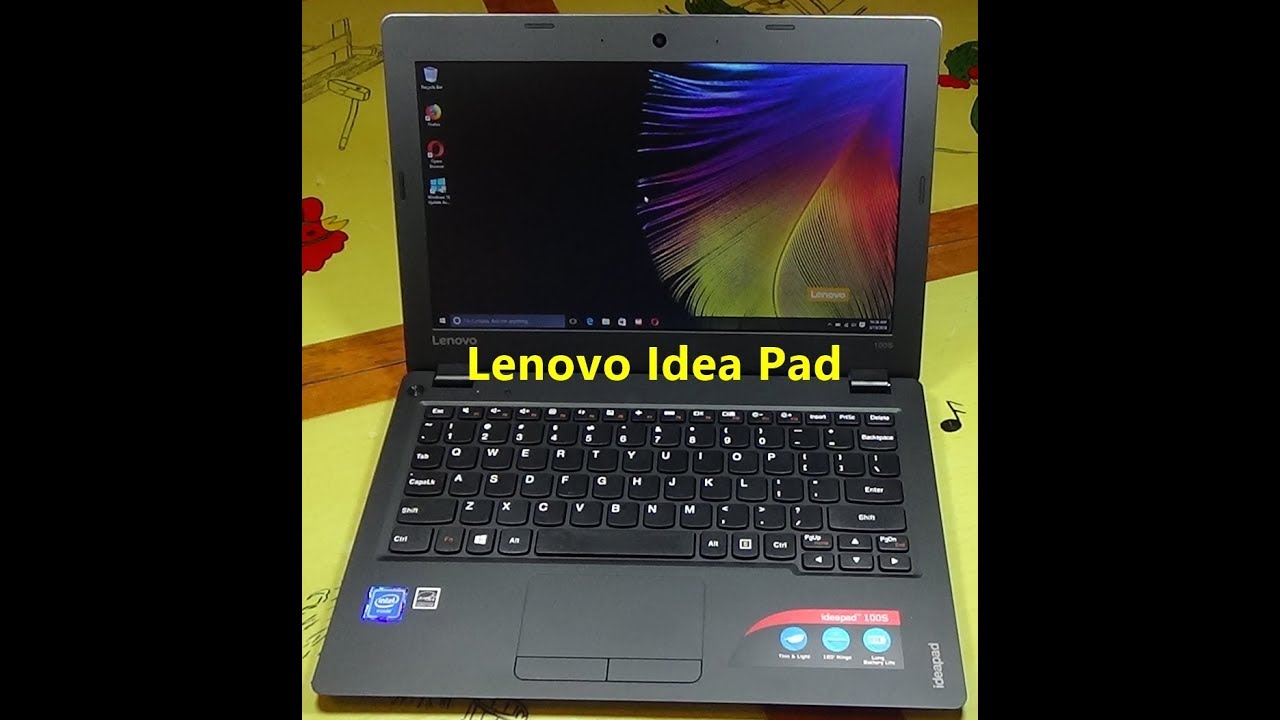 Unboxing Lenovo Computer ideapad Notebook 100S 80R2 11.6" Screen Intel