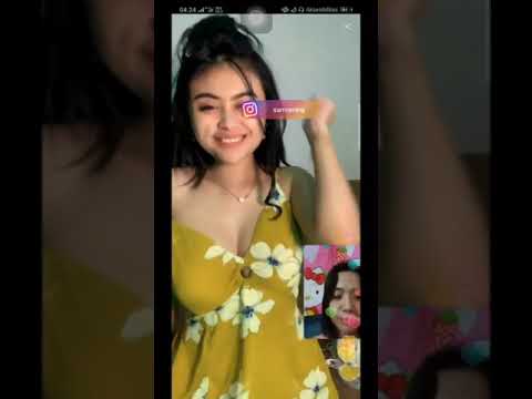 Bigo Hot Terbaru - cantik mulus gak sadar keliatan uting pas mabok