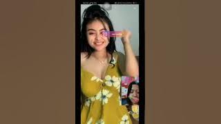 Bigo Hot Terbaru - cantik mulus gak sadar keliatan uting pas mabok