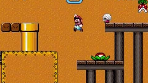 Super Mario Flash 2 Custom Level: Ganibar Gold Mine