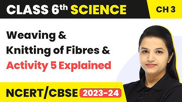 Class 6 Science Chapter 3 | Weaving & Knitting of Fibres and Activity 5 Explained
