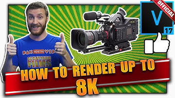 How To Render 8K Videos In VEGAS Pro 17! 🎥 And Any Resolution Smaller 👨‍🏫 VEGAS Tutorial #107