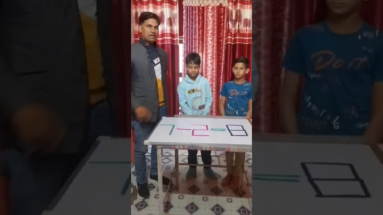 Stick addition| how to learn stick addition| 