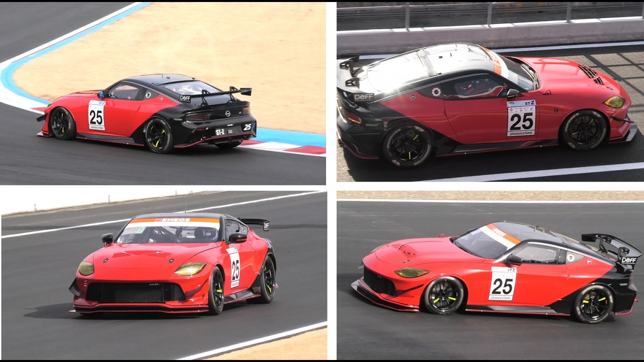 【元raffinee  / TeamZERO ONE  Nissan Z nismo  GT4   25号車　】SuperTaikyu　公式テスト走行  モビリティリゾートもてぎ 2026.03.01