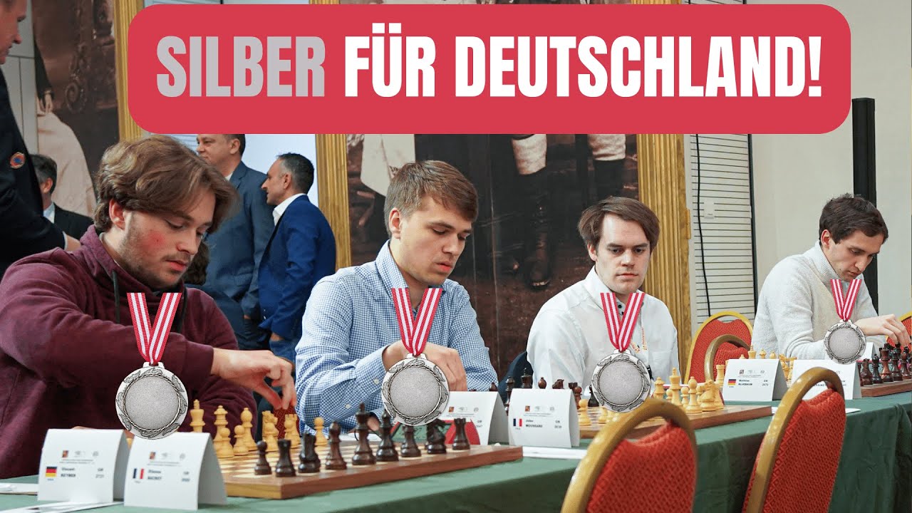 BREAKING NEWS: Silber für Deutschland bei der Schach-Europameisterschaft! -  YouTube