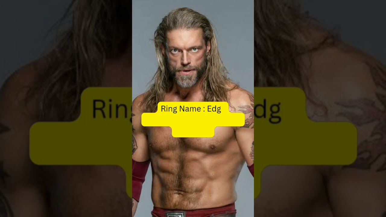 Real Name of WWE Superstar || John Cena, Roman Reigns, Triple H, Edge, Brock Lesnar 
