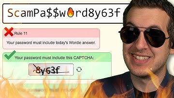 Scammers vs Impossible Password Game