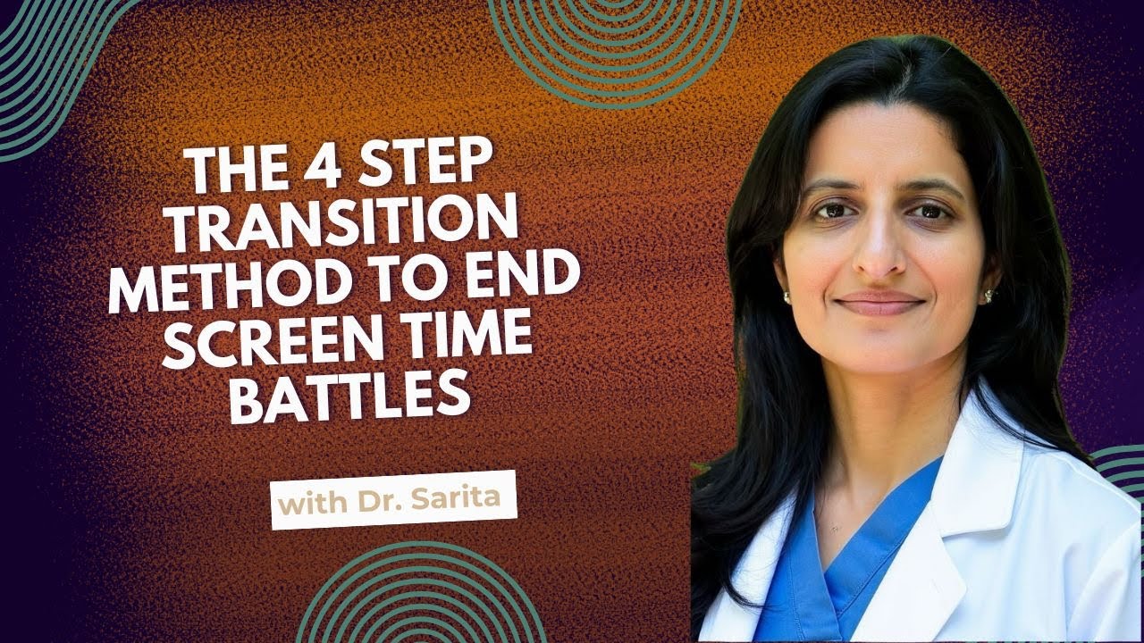 THE 4 STEP TRANSITION METHOD to End Screen Time Battles - YouTube