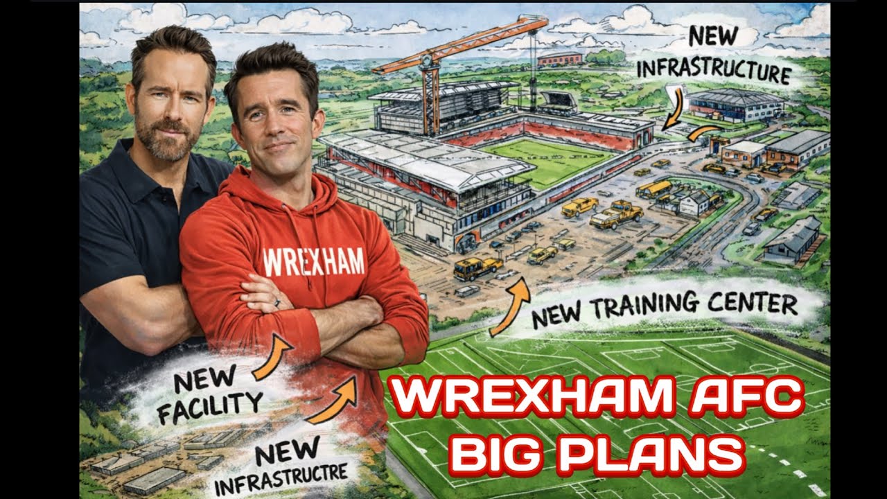 «Рексем» строит грандиозные планы | Райан Рейнольдс и Роб Мак планируют будущее «Рексема» в Премь...