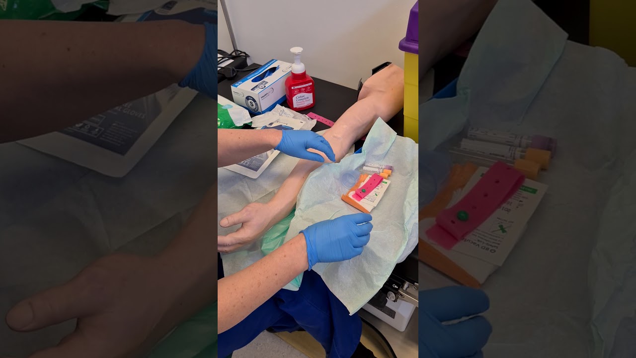 Venepuncture with Blood Cultured and Venous Blood Gas Sample Refresh