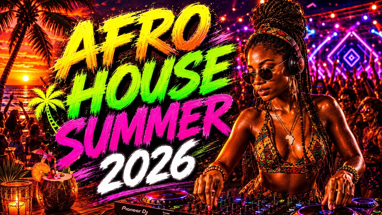 Afro House Sunset Mix 2026 🌅 Tropical Beach Vibes & Deep Afro Grooves ...