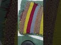 part 1 of making a bag by hand woven cloth#shortvideo #fashiondesigning
