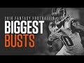 Top Ten Biggest Busts From The 2016 Fantasy Football Season