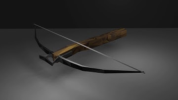 Low Poly Crossbow - Eevee