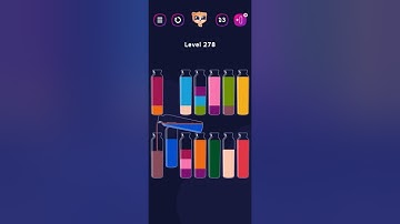 Get Color Bottle Game level 278 #shorts #pggaming