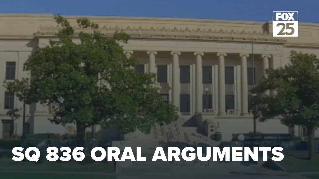 Oklahoma Supreme Court hears oral arguments in State Question 836 case ...