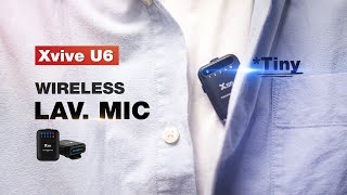 Smallest Wireless Audio System for Mobile &amp; Camera | Xvive U6