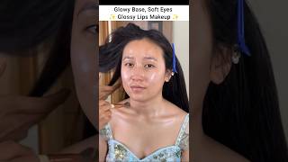 Mua- lowenbridal | soft glam makeup transformation #shorts #makeuplook #makeuptutorial #saree #glam