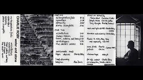 Charlie Roby  Water And Stone (1987)