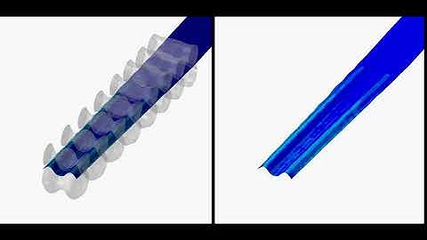 Roll forming process Simulation of a road guard rail performed in Abaqus