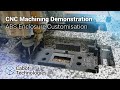 Cnc machining demonstration  abs enclosure customisation