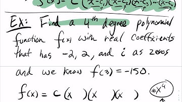 5.5.4 The Fundamental Theorem of Algebra and linear factor theorem