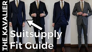 Suitsupply Suit Fit Guide - Havana, Sienna, Washington, Jort, La Spalla