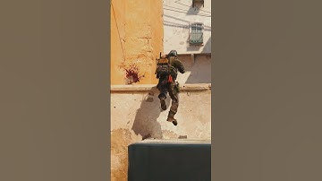 XBOX SELF POP FLASH ON DUST 2 #shorts #cs2