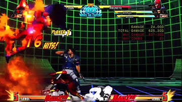 MvC3 By the Numbers Five Spider Stings