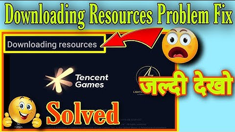 How to Solve Pubg Mobile Downloading Resources Problem | Pubg Mobile Downloading Resources Issue Fix