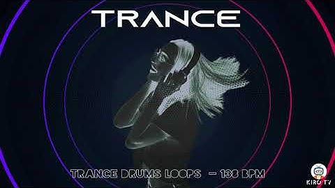 Trance drums loop  - 138 BPM